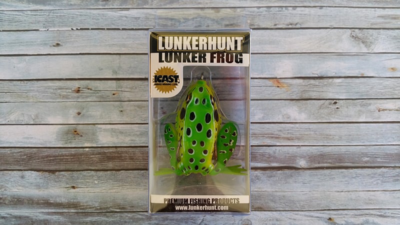 Lunkerhunt Lunker Frog Leopard Out of the Blue Tackle