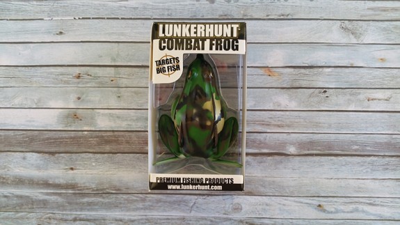 Lunkerhunt Combat Frog Green Tea