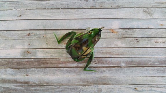 Lunkerhunt Combat Frog Green Tea