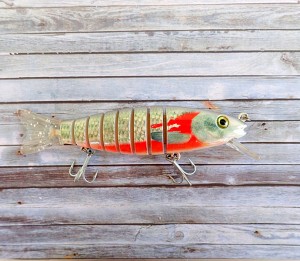 OBT Swimbait Bleeding Mullet MK2 Silver Tail Diver