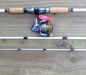 White Tiger Spin Travel Rod with Sea Side SW-CL3000